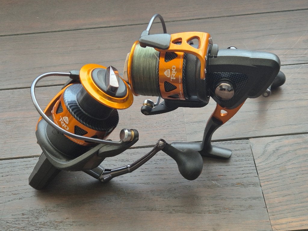 Okuma Trio 65a fishing reel, Ophalen of Verzenden, Nieuw, Molen