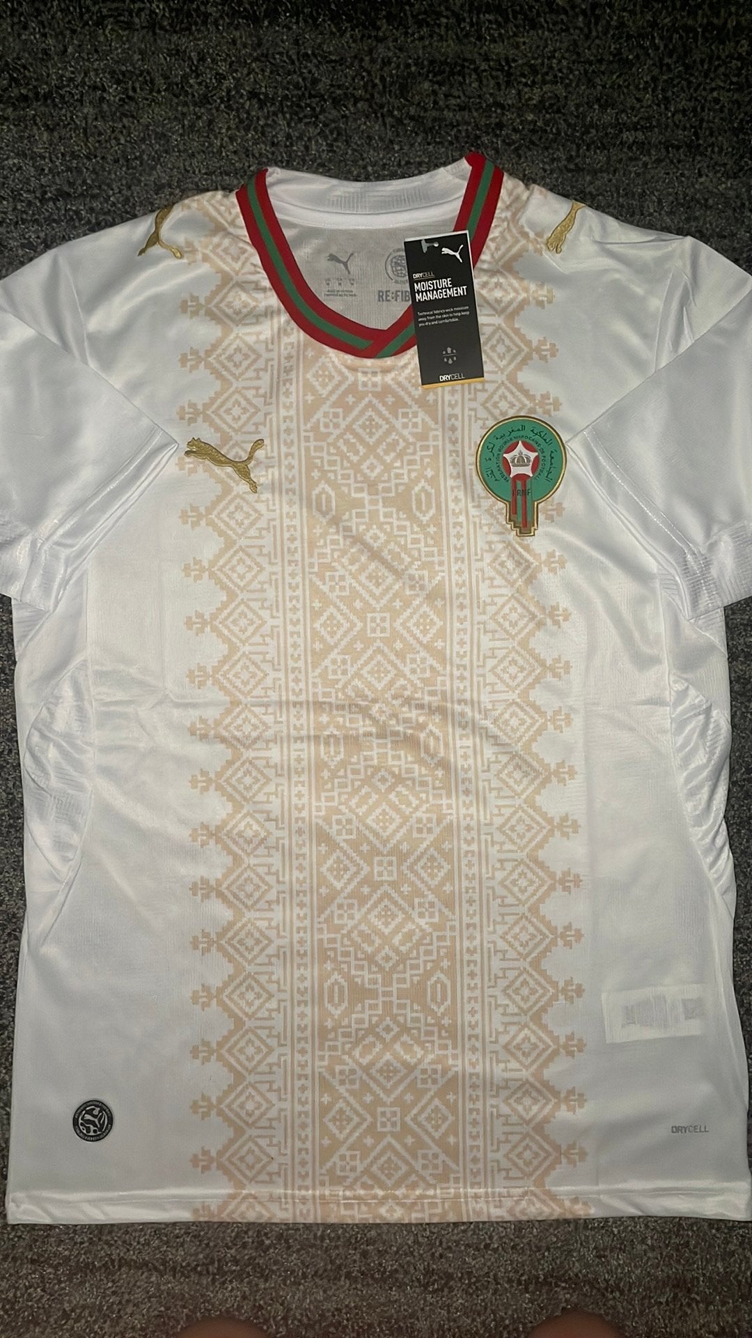 Marokko WK voetbalshirt uit, Maat M, Ophalen of Verzenden, Nieuw, Shirt