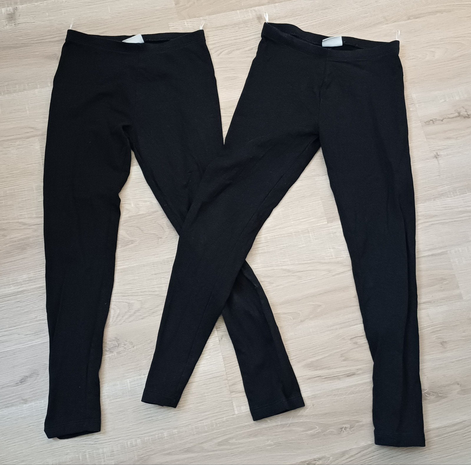 Lot 2 Leggings chauds, fille 11 ans, Pantalon, Enlèvement ou Envoi, C&a, Utilisé