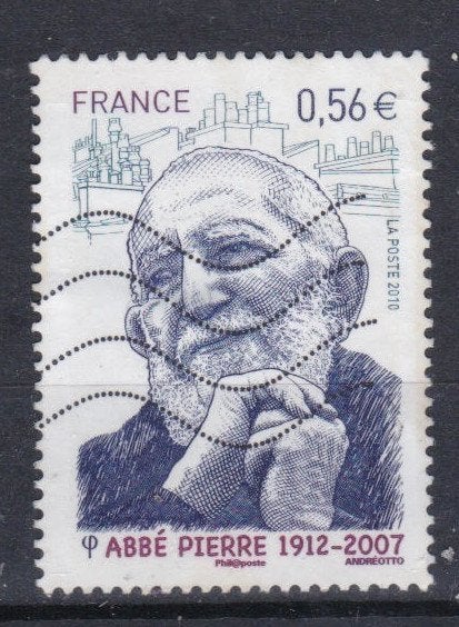 France 2010 - Numéro 4435, Envoi, Affranchi