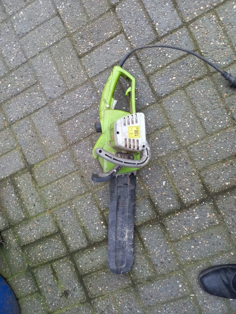 kettingzaag, Tuin en Terras, Ophalen of Verzenden, Gebruikt