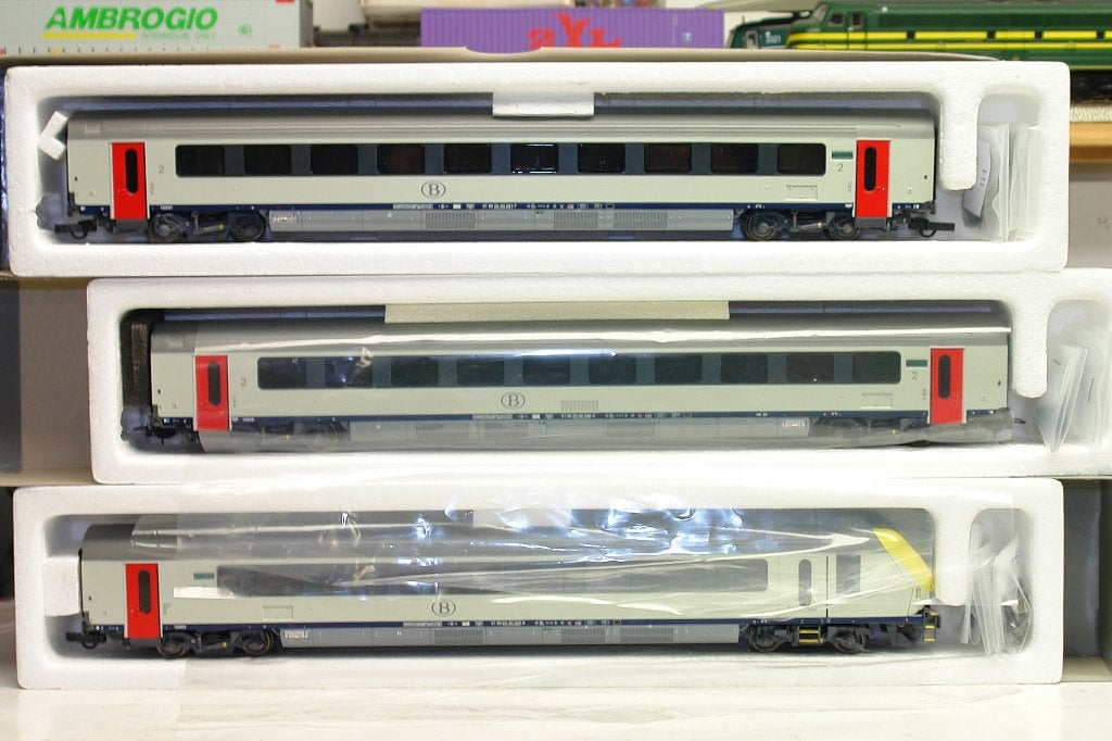 LS MODELS SNCB NMBS SET I11 PILOTE + 2ème CLASSE cc/dc, Hobby & Loisirs créatifs, Autres marques, Enlèvement ou Envoi, Wagon, Courant continu