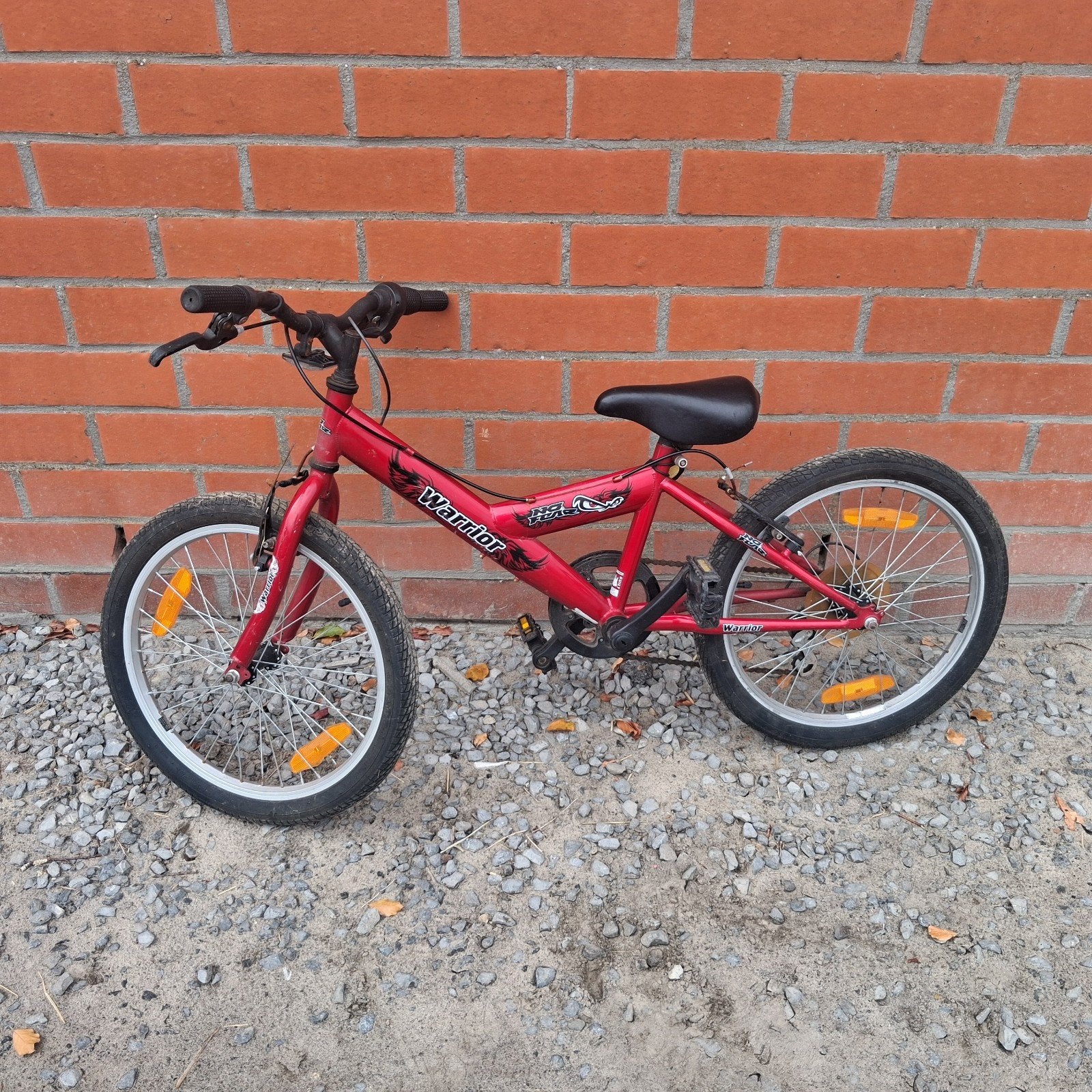 Vélo pour enfant de 20 pouces, couleur rouge., Enlèvement, Comme neuf, Frein sur jante, 20 pouces ou plus