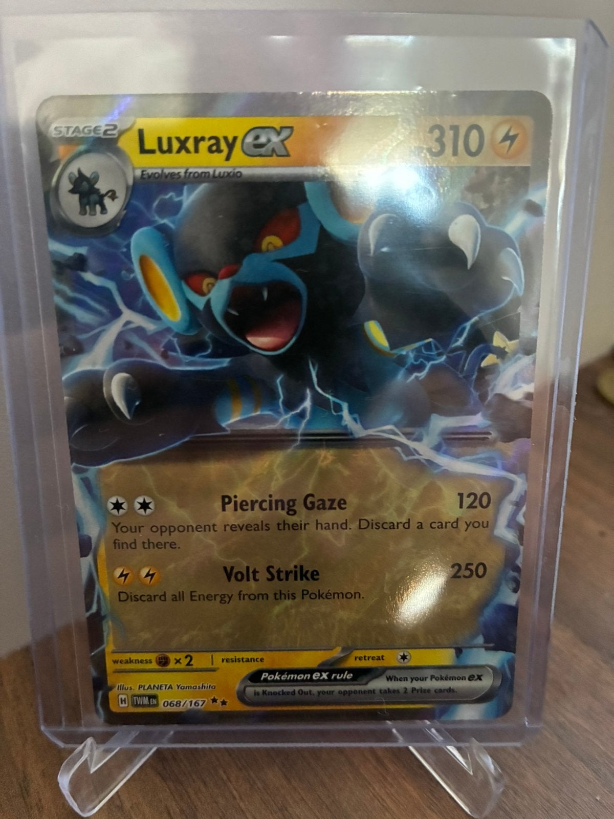 Pokémon luxray ex twilight masquerade, Enlèvement ou Envoi, Comme neuf, Booster