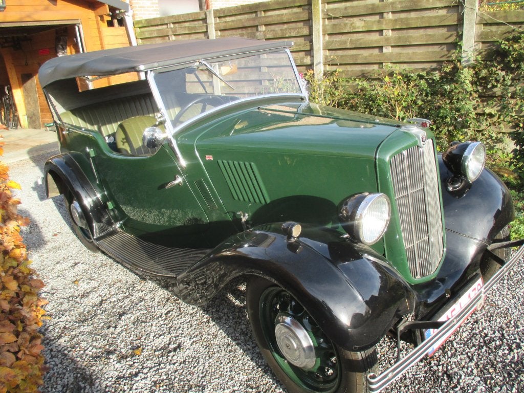 morris eight, Auto's, Cabriolet, Handgeschakeld, Particulier, 2 deurs