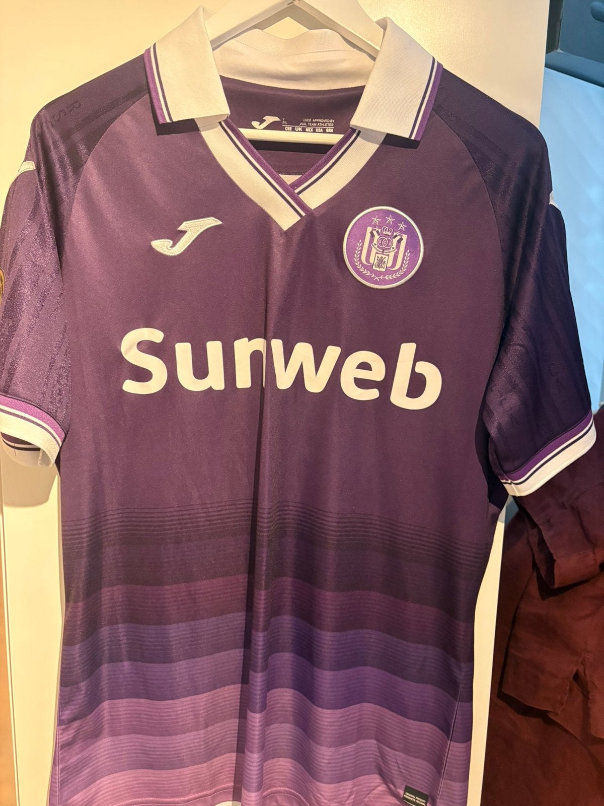 Signed shirt Nathan De Cat, Enlèvement ou Envoi, Comme neuf, Maillot