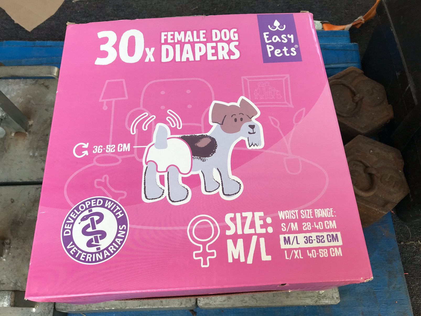 Pampertjes voor kleine hondjes, Dieren en Toebehoren, Ophalen, Zo goed als nieuw