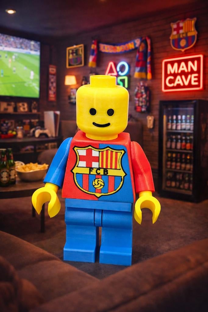 Poupée Lego du FC Barcelone, Enlèvement ou Envoi, Neuf, Lego