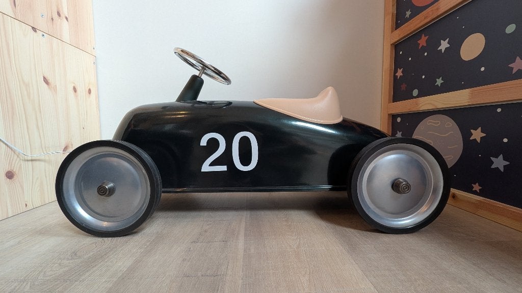 loopauto Baghera Rider British Green, Ophalen, Zo goed als nieuw, Loopvoertuig
