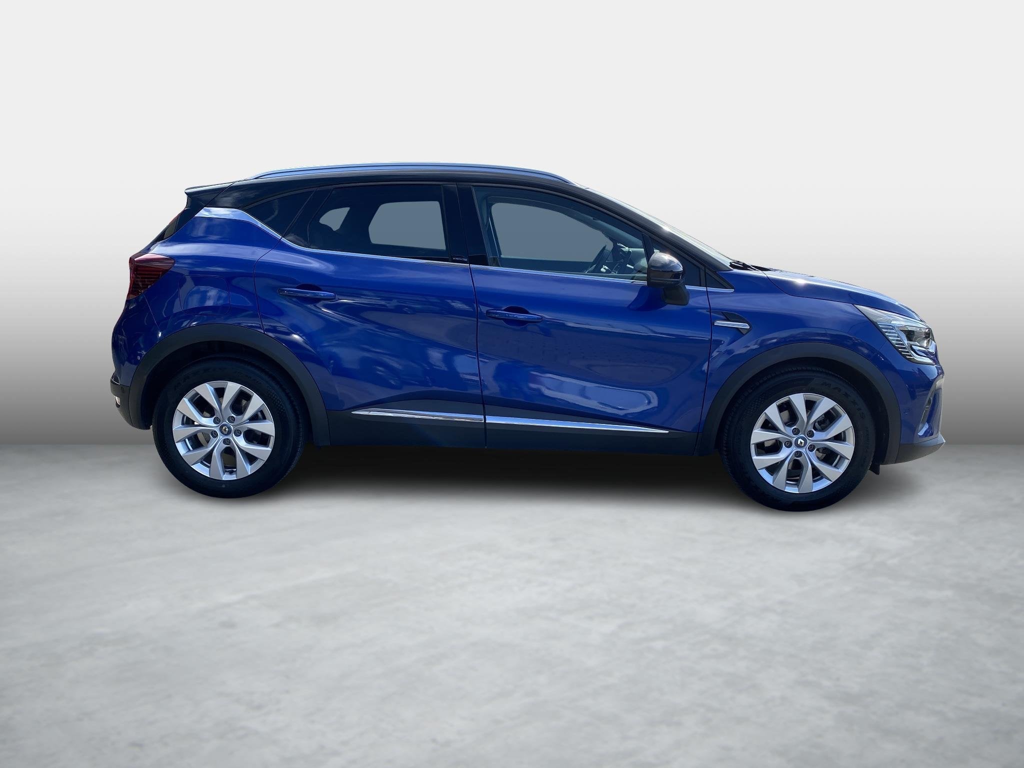 Renault Captur Intens E-Tech plug-in hybrid, Auto's, Renault, Gebruikt, 4 cilinders, 159 pk, Blauw