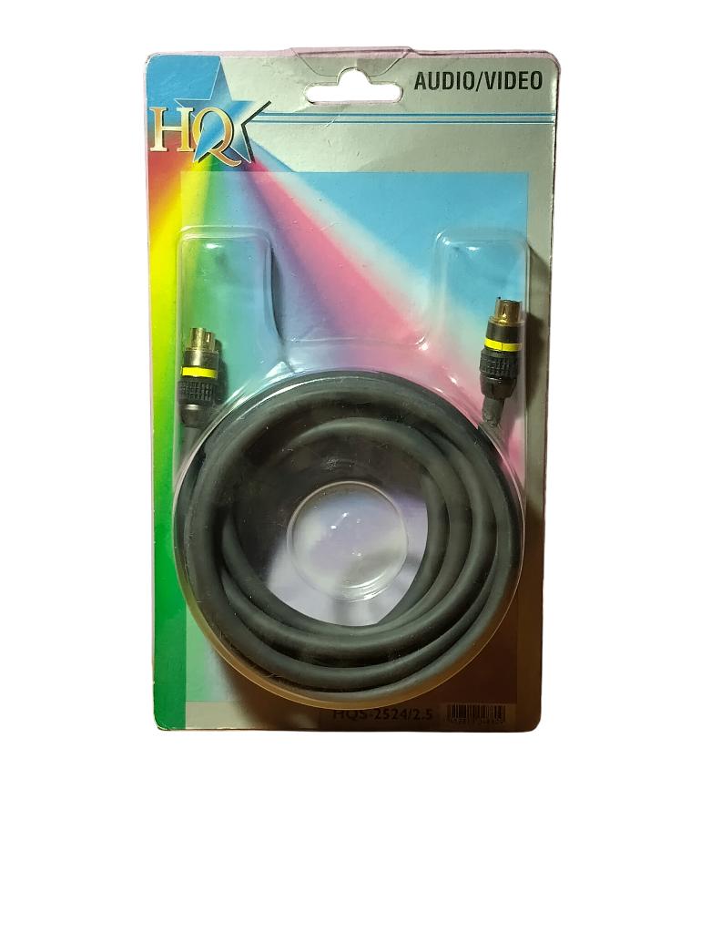 S-VHS HQ naar S-VHS 2,5 m S-line audio-/videokabel, Ophalen, Gebruikt, Overige kabels