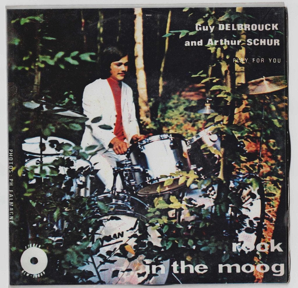 New Sound- Bird Dream  - Rock in the Moog, CD & DVD, Vinyles Singles, Pressage original, Enlèvement ou Envoi, 7 inch, Utilisé