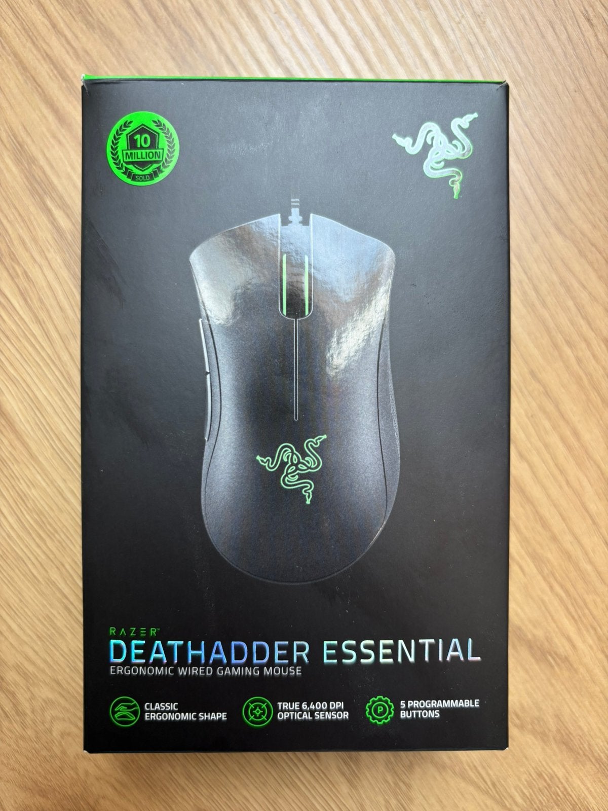 Souris gamer Razer DeathAdder Essential, Enlèvement ou Envoi, Comme neuf, Souris