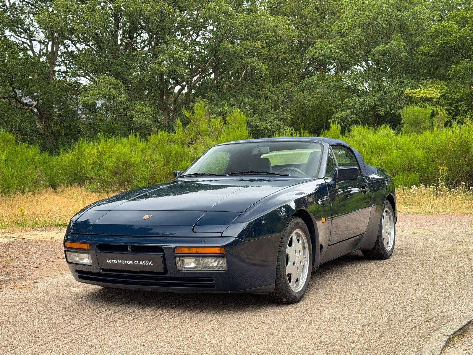 Porsche 944 3.0 S2 | Azurit Blue | Oldtimer, 4 cilinders, Cabriolet, Blauw, Leder