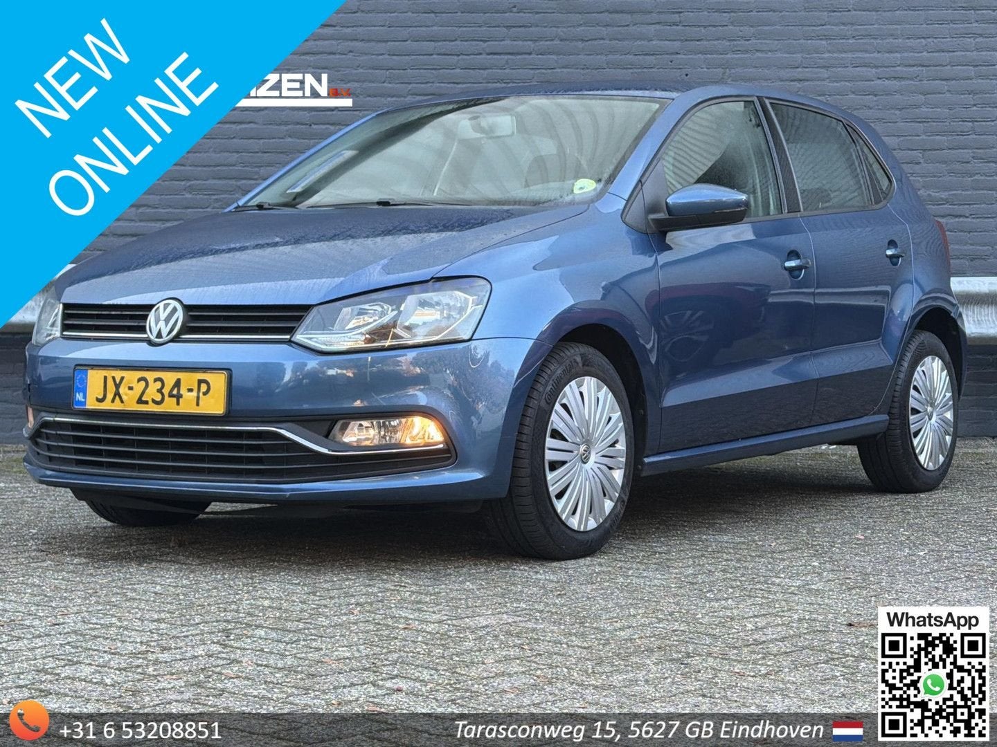 Volkswagen Polo 1.4 TDI Comfortline | € 3.950,- NETTO! | Cru, Auto's, 88 g/km, Zwart, Blauw, Bedrijf