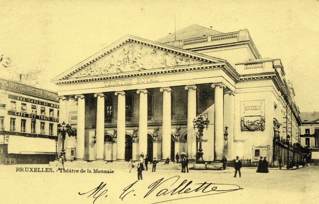 5 cartes postales de Bruxelles, Envoi