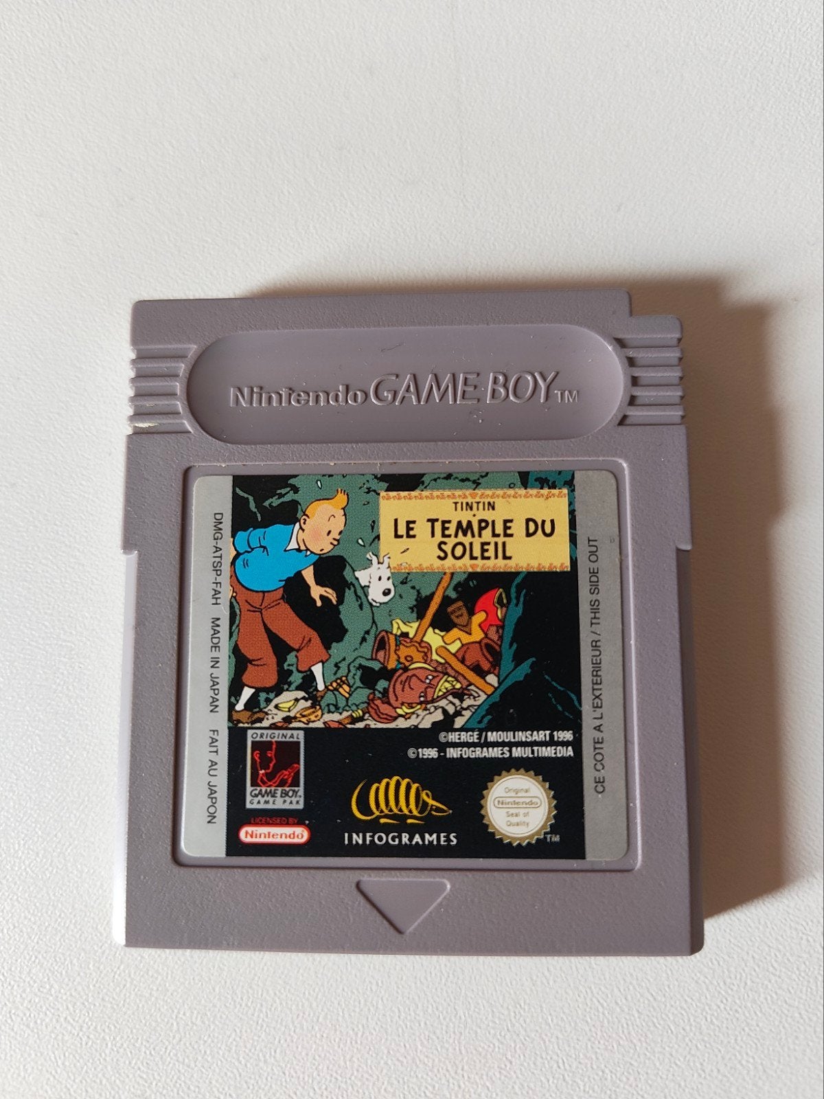 Tintin : Le Temple Si Soleil - Nintendo Game Boy, Enlèvement ou Envoi, 1 joueur, Aventure et Action, Utilisé