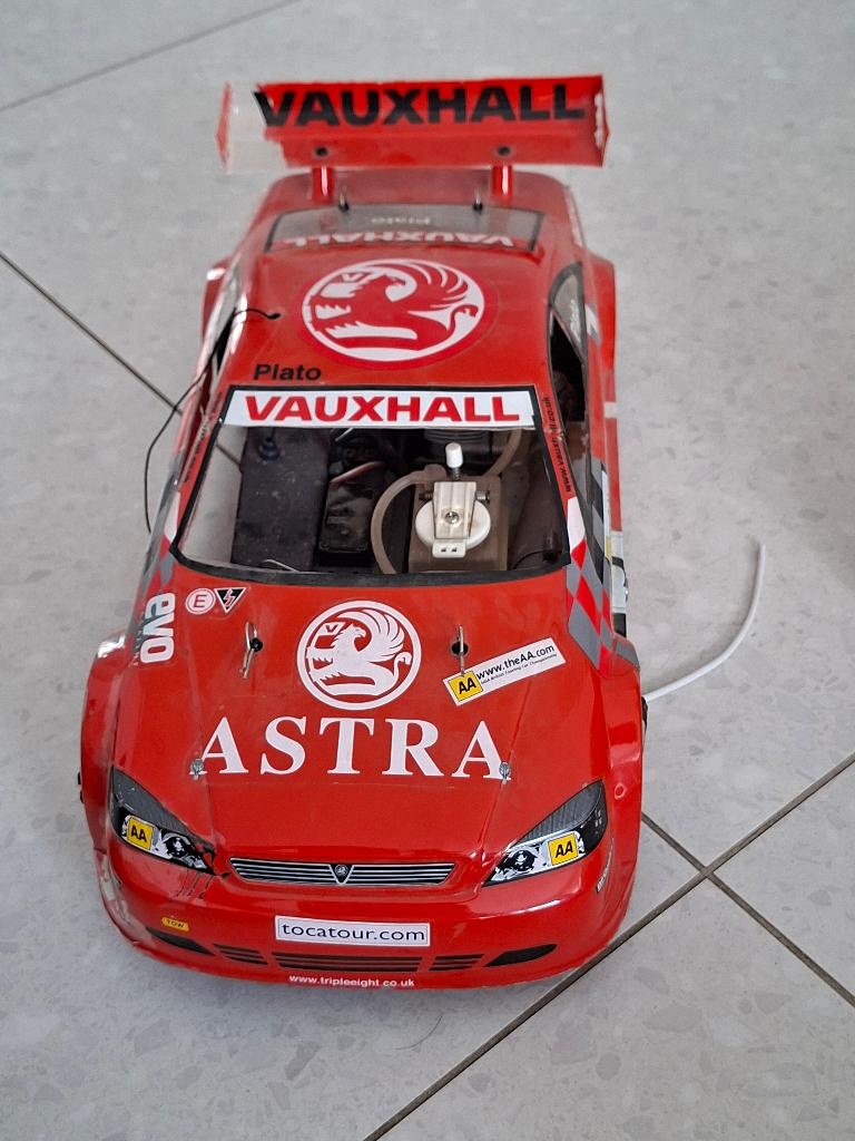 RC opel astra, Verzenden, Gebruikt, Auto onroad