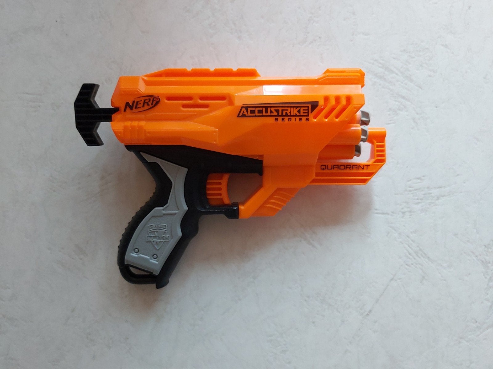 Nerf accustrike, Enlèvement, Comme neuf