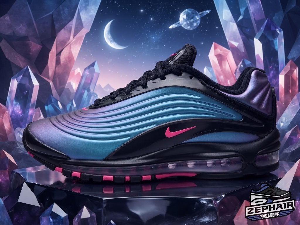 Nike Air Max 97 Deluxe 'Throwback Future' EU42 2018, Enlèvement ou Envoi, Nike, Porté, Bleu