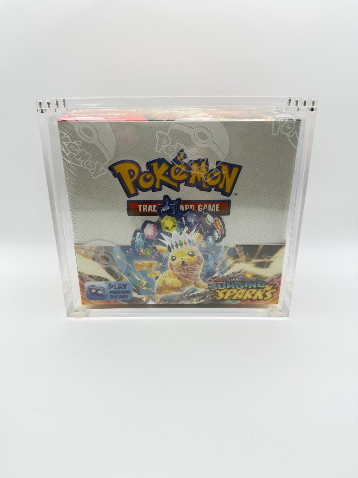 Boite d'amplifica Pokémon Surging Sparks, scellée en usine, Enlèvement ou Envoi, Booster
