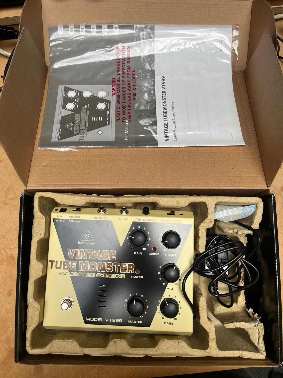 Behringer Vintage Tube Monster VT999, Muziek en Instrumenten, Ophalen of Verzenden, Zo goed als nieuw
