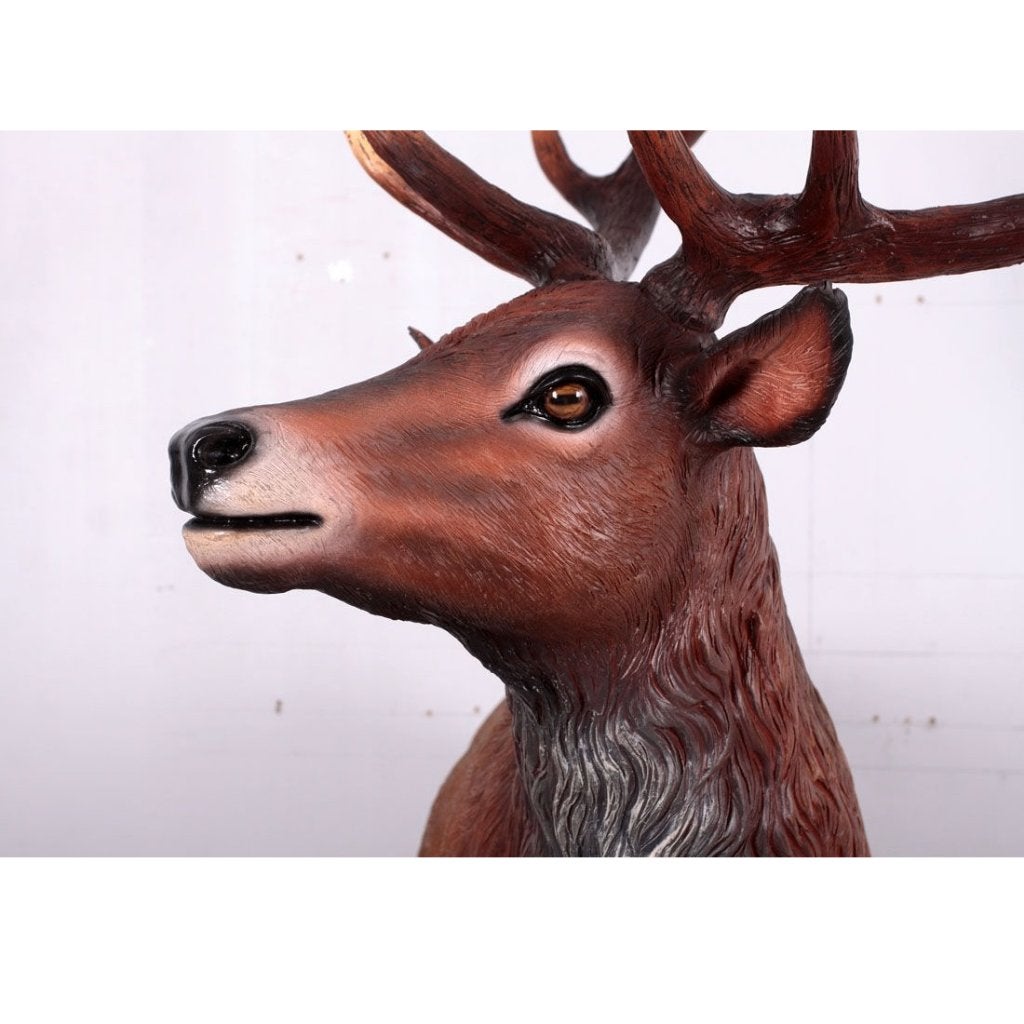 Statue majestueuse de cerf rouge — renne Hauteur 219 cm, Enlèvement, Neuf