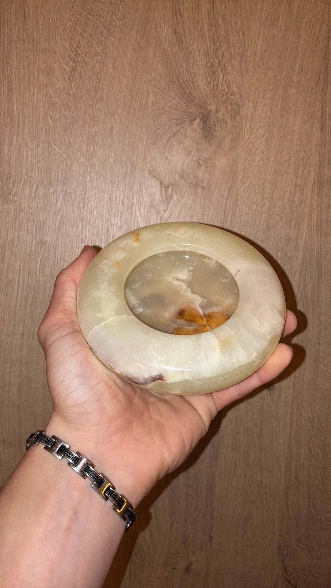 Antieke marmere asbak, Antiek en Kunst, Ophalen of Verzenden