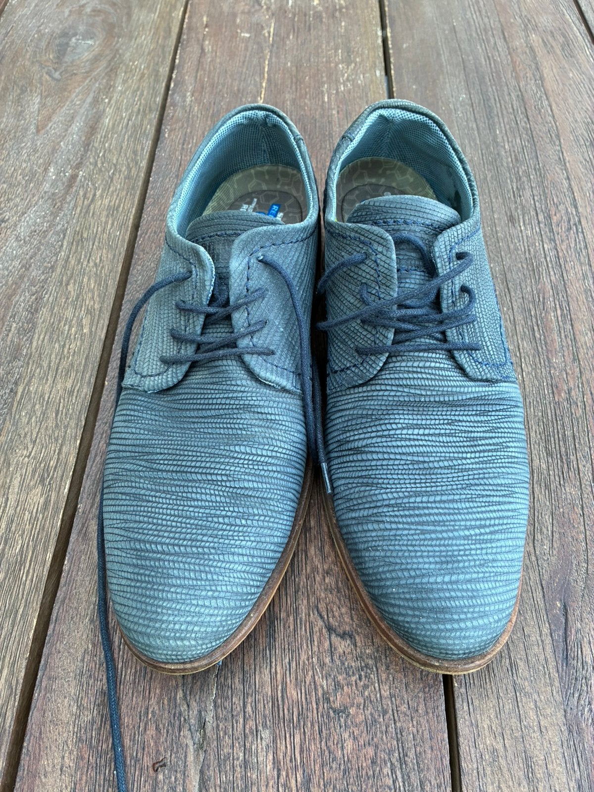 Herenschoenen maat 42, Kleding | Heren, Gedragen, Veterschoenen, Verzenden, Blauw