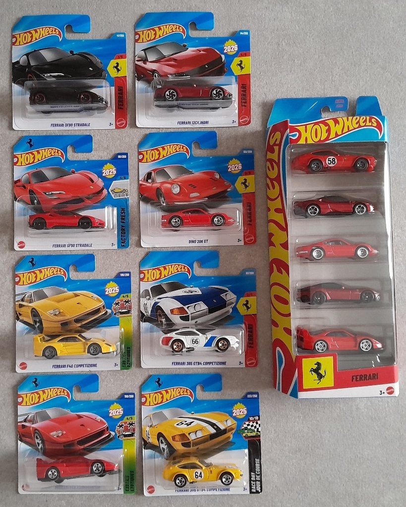 Ferrari - Hot Wheels, Enlèvement ou Envoi, Neuf