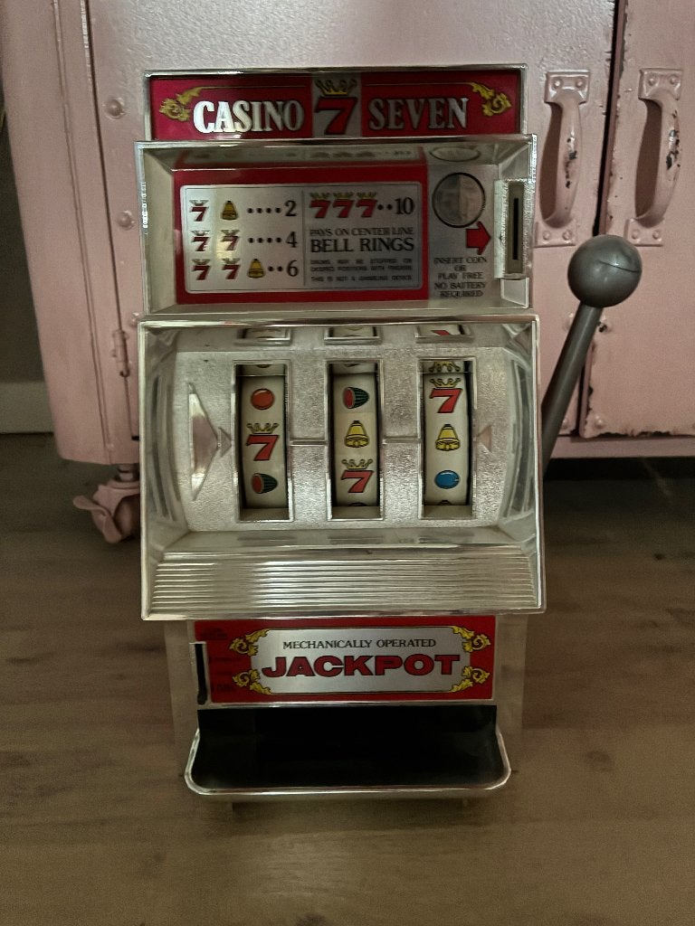 Retro slot machine, Verzamelen, Retro, Ophalen, Huis en Inrichting