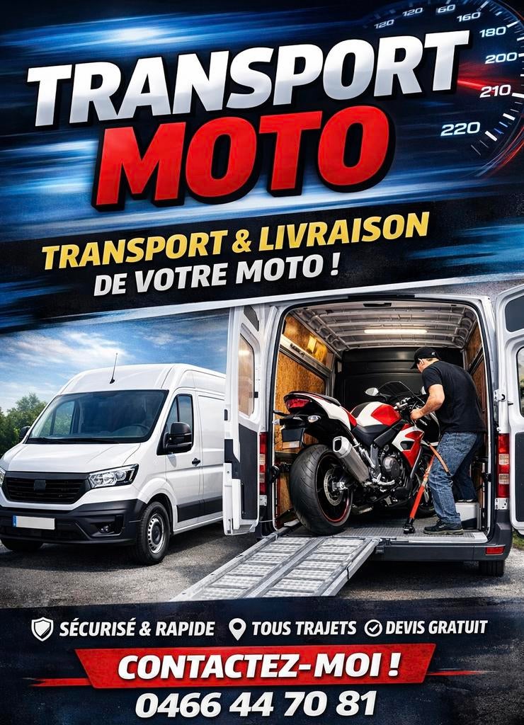 Transport Moto, Enlèvement