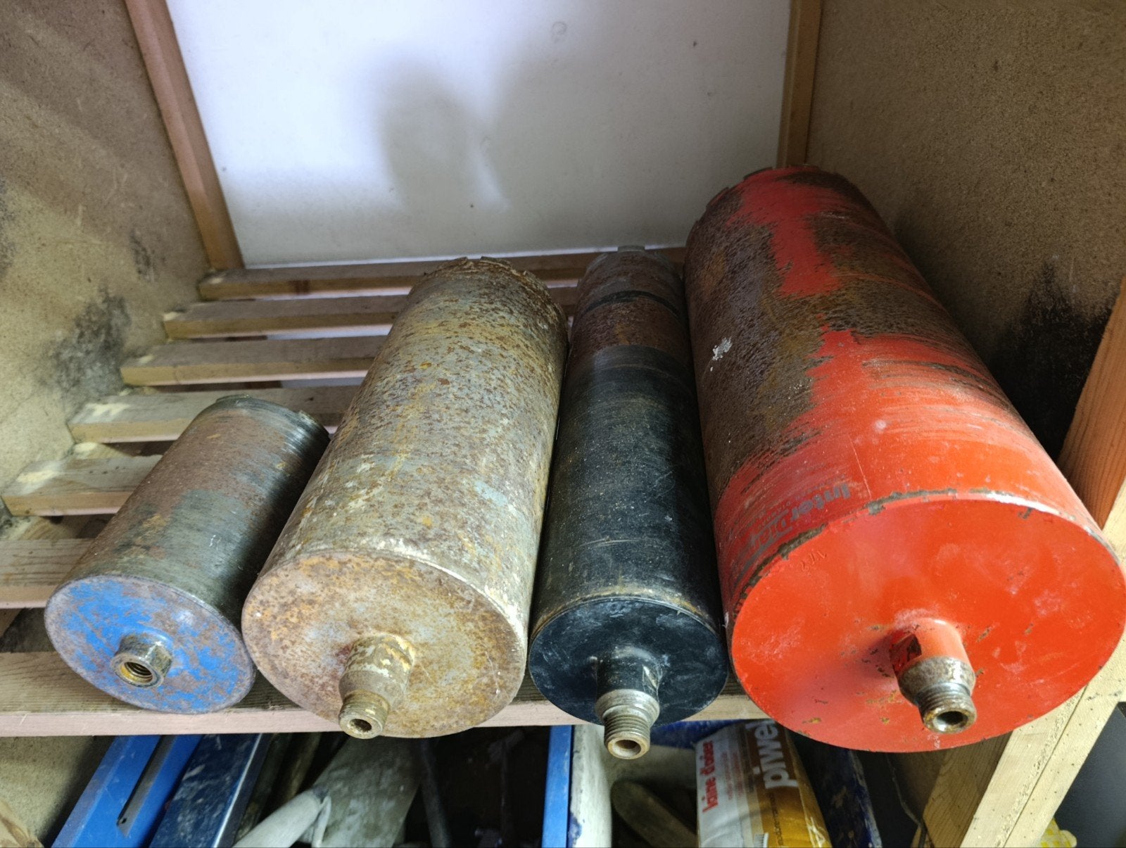 Klokboren, kernboren 4 stuks, Doe-het-zelf en Bouw, Ophalen of Verzenden