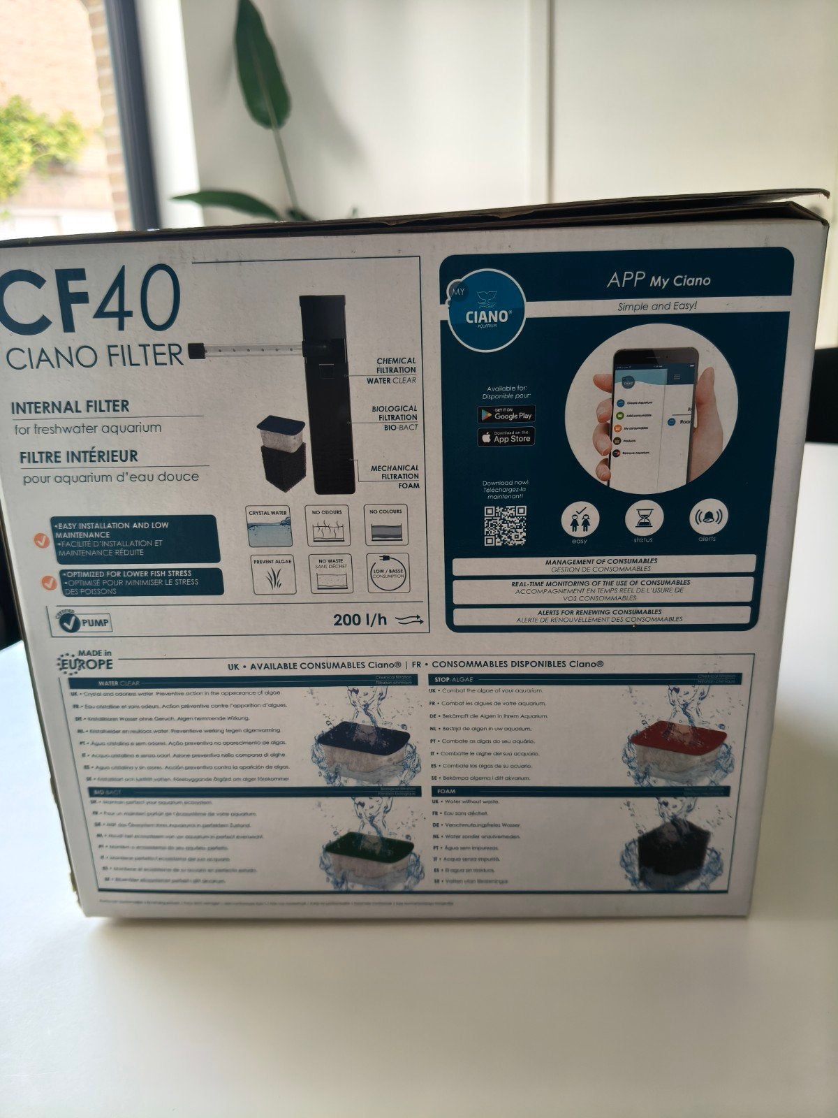 Kleine aquarium met toebehoren, Dieren en Toebehoren, Ophalen, Filter