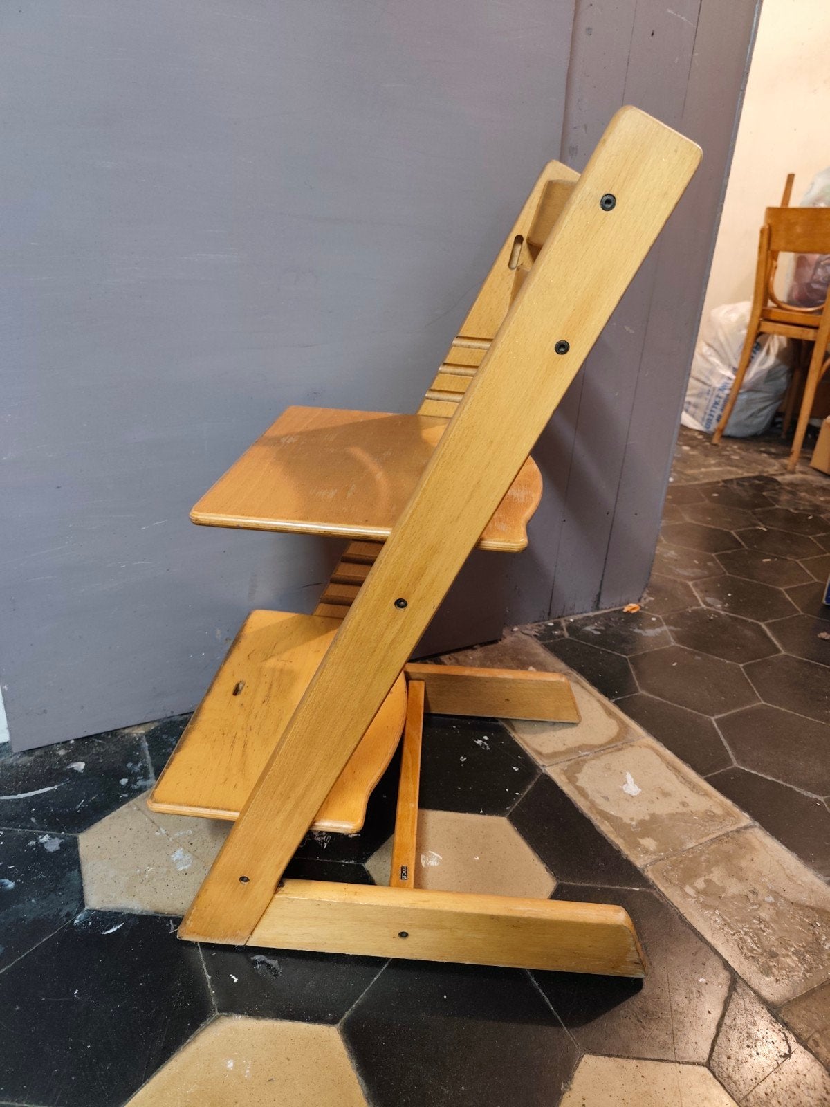 2 chaises Stokke hêtre année 2002 à 2007, Enlèvement