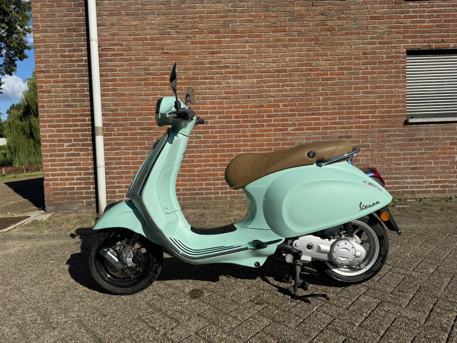 Vespa Primavera 50CC B-Klasse, Fietsen en Brommers, Scooters | Vespa, Zo goed als nieuw, Vespa S, Klasse B (45 km/u), Benzine