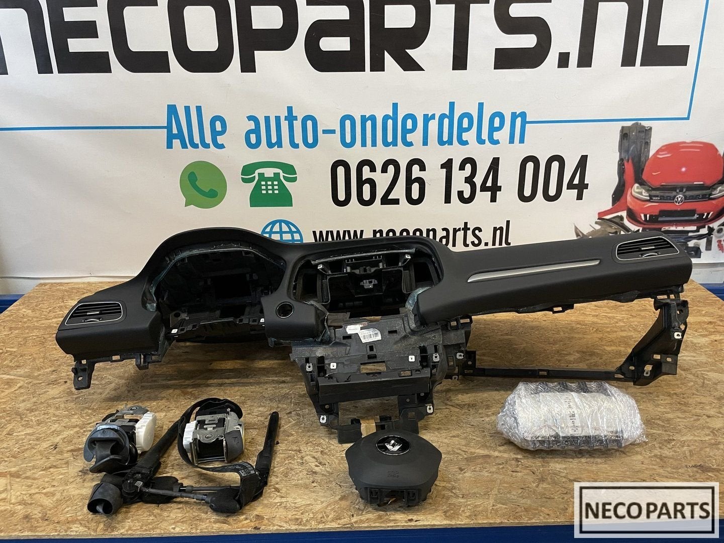 AIRBAGSET RENAULT MEGANE AIRBAG SET COMPLEET, Renault, -, Utilisé, -