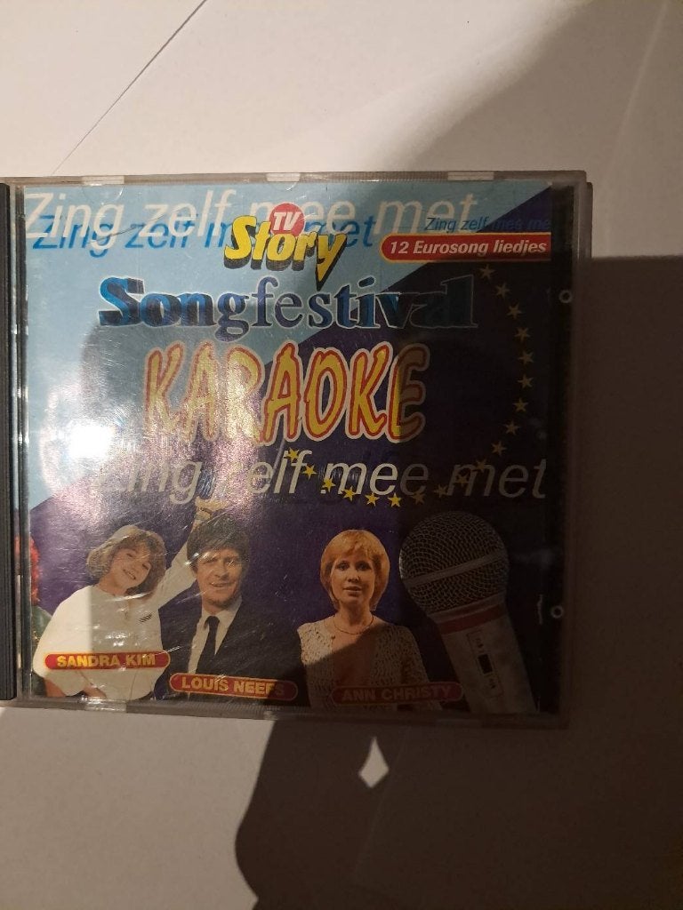 Unknown Artist - Zing Zelf Mee Met TV Story - Songfestival, Enlèvement ou Envoi, Utilisé