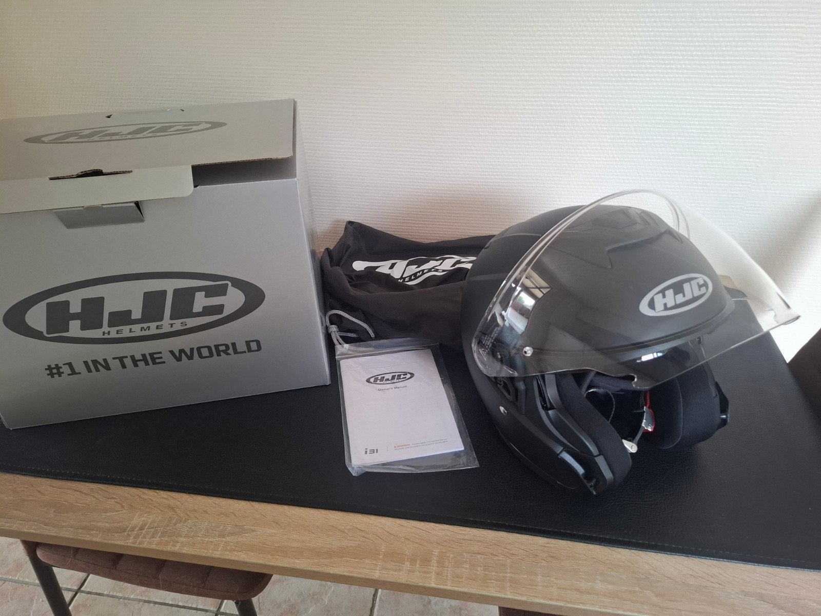 HJC jethelm als nieuw, Ophalen of Verzenden, M, Jethelm, HJC