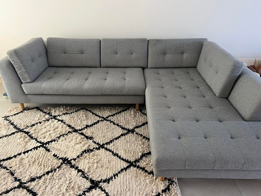 Zetel Sofa Company, Huis en Inrichting, Ophalen, Gebruikt, Stof, Scandinavisch