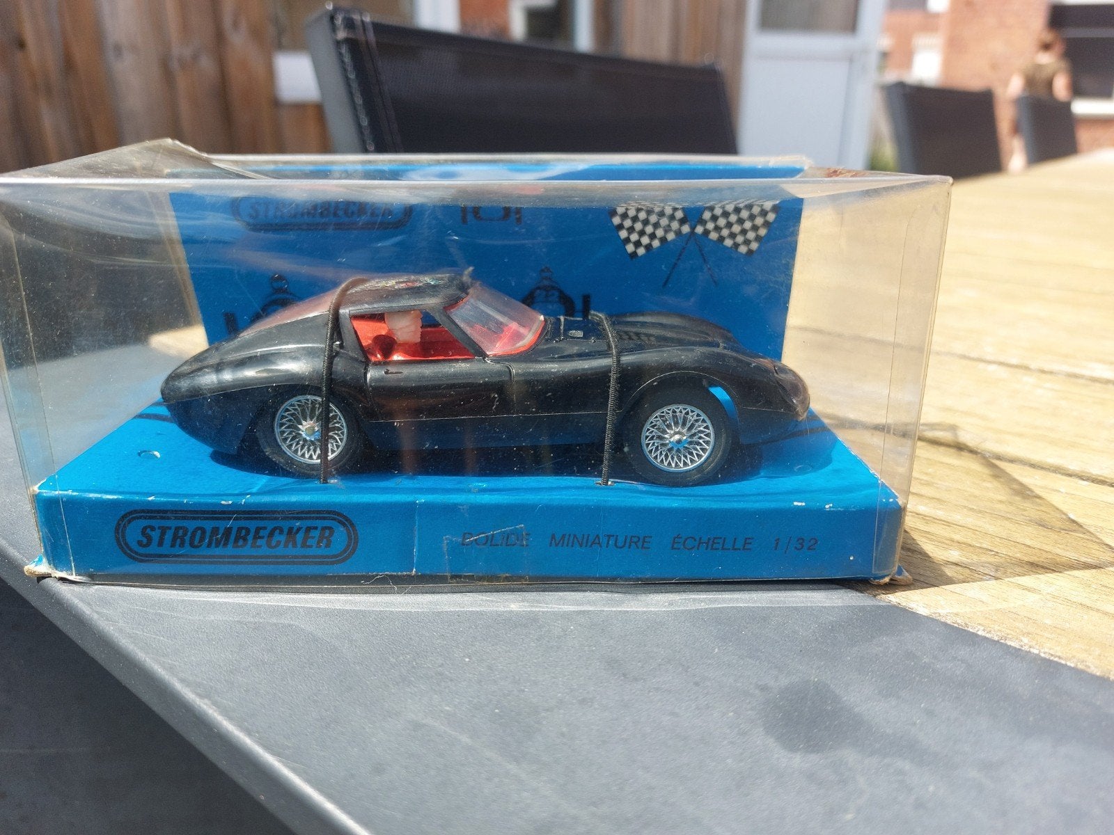 Strombecker 1/32 racecar jaren 60/70, Ophalen