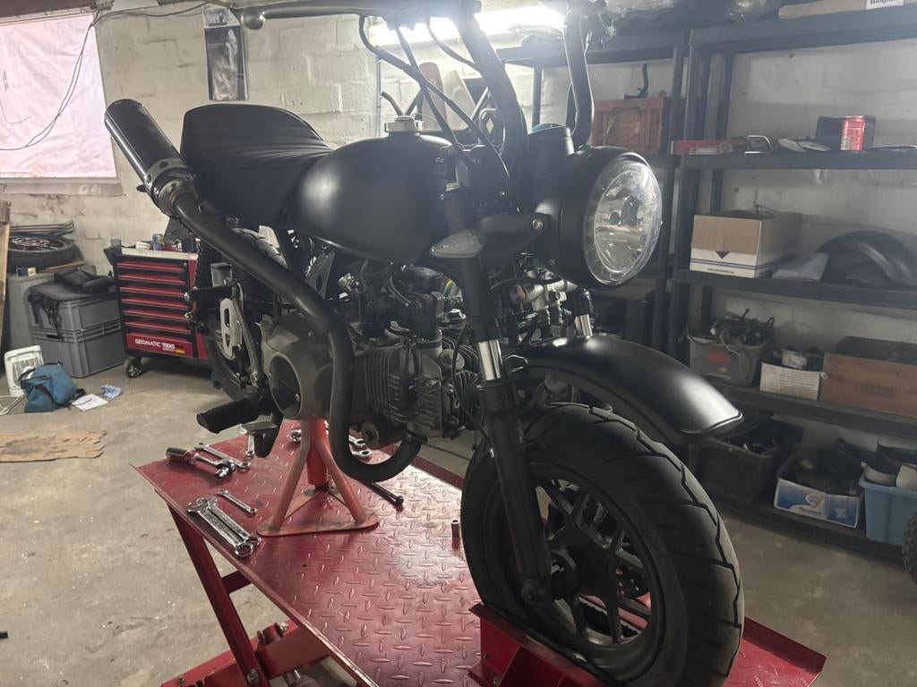 Monkey 125cc A1, Motoren, Ophalen