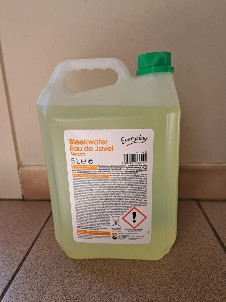 Bleekwater, Ophalen