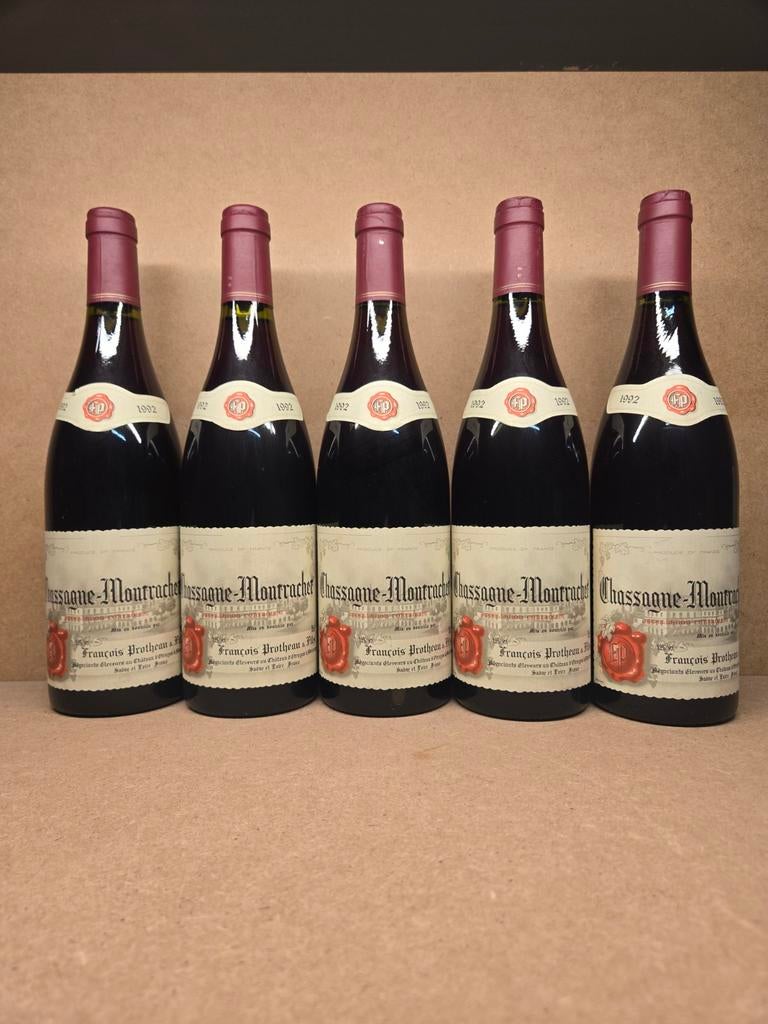 5x Chassagne Montrachet 1992, Ophalen