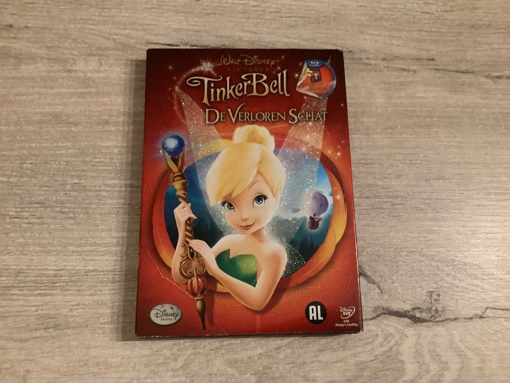 Walt Disney Tinkerbell de verloren schat DVD, Europees, Tekenfilm, Alle leeftijden, Nederlands