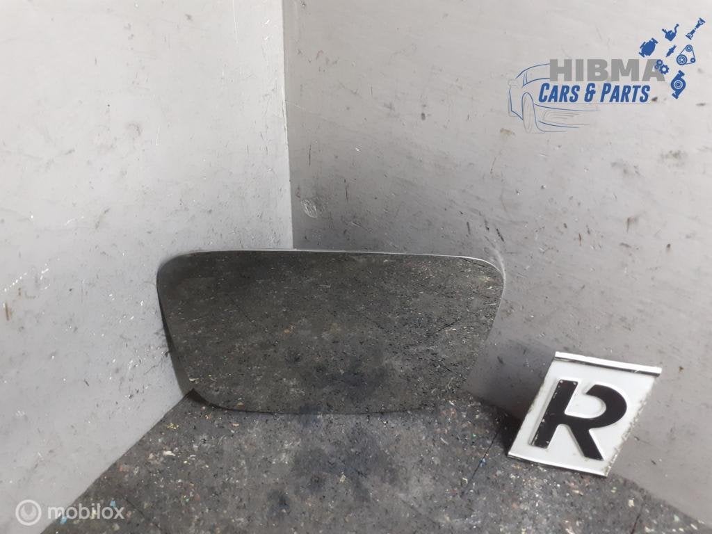 Spiegelglas Volkswagen Caddy III Rechts 2003 t/m 2010, Enlèvement ou Envoi, Utilisé