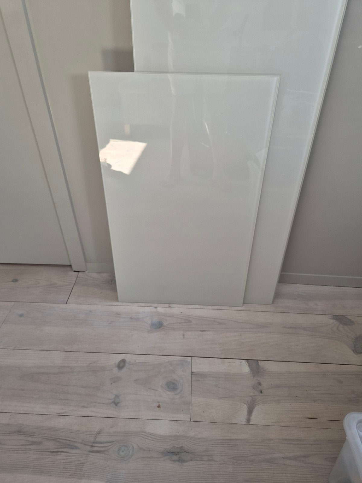 Assiette en verre blanche Ikea Malm, Enlèvement, Comme neuf
