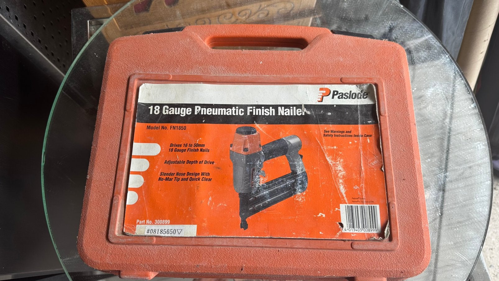 Paslode FN1850 Pneumatisch, Doe-het-zelf en Bouw, Ophalen of Verzenden, Gebruikt