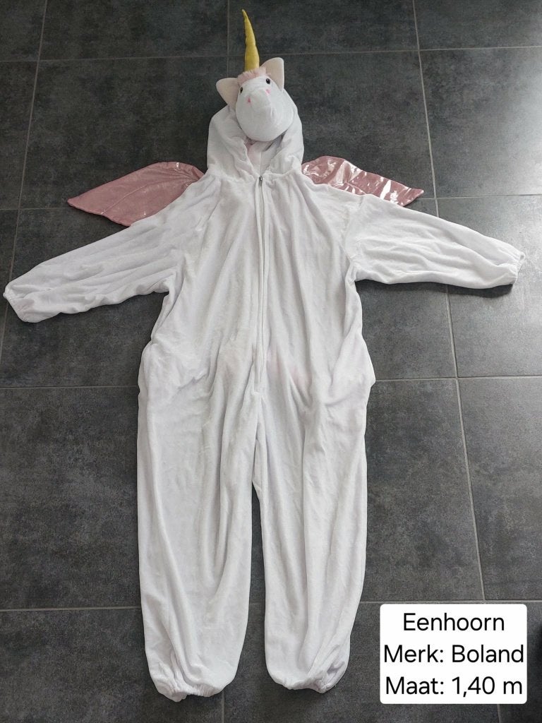 Costume d'habillage : combinaison Licorn/Licorne Boland, Enlèvement ou Envoi, Neuf, 134 à 140, Garçon ou Fille