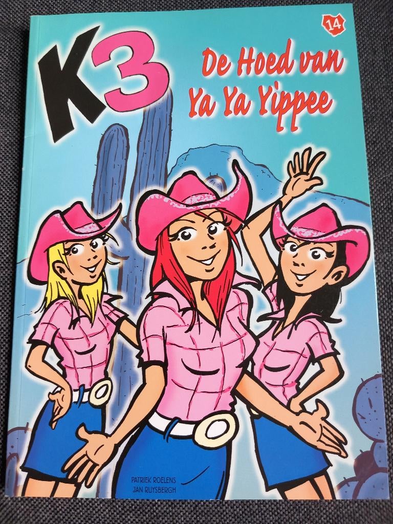K3 originals - strip 14: De Hoed van Ya Ya Yippee, Eén stripboek, Ophalen, Gelezen